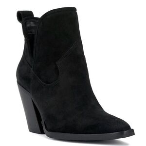 Vince Camuto Black Phaidra Ankle Booties Size 8